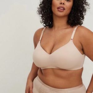 Torrid Nude Everyday Wire-Free Lightly Lined Bra